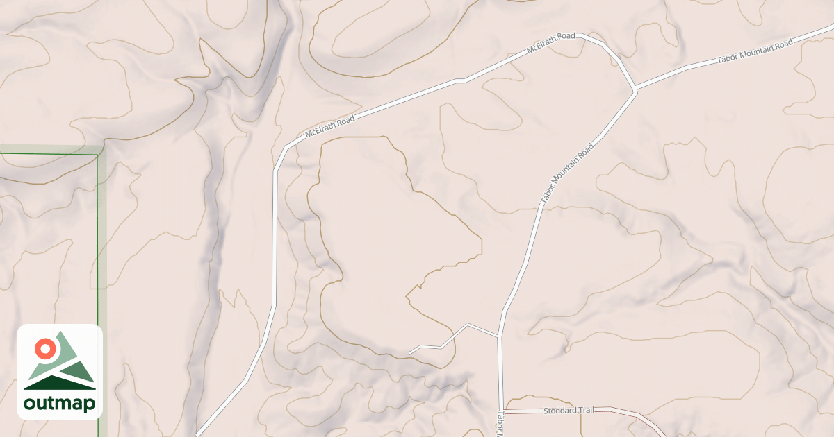Map of CABIN CREEK