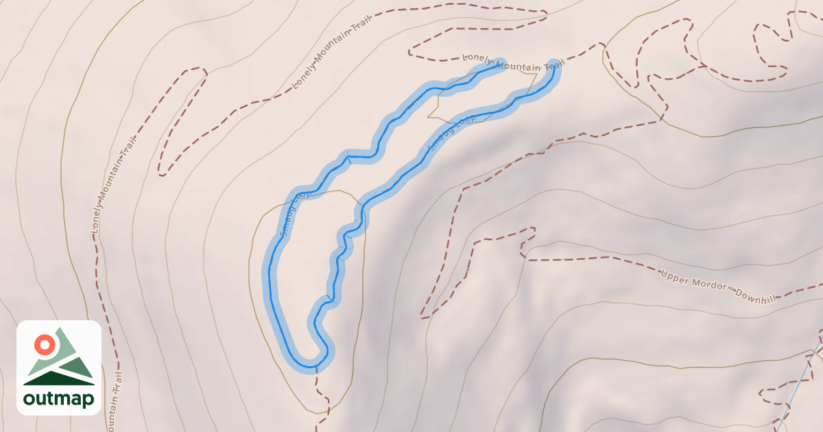 Map of Smaug Loop