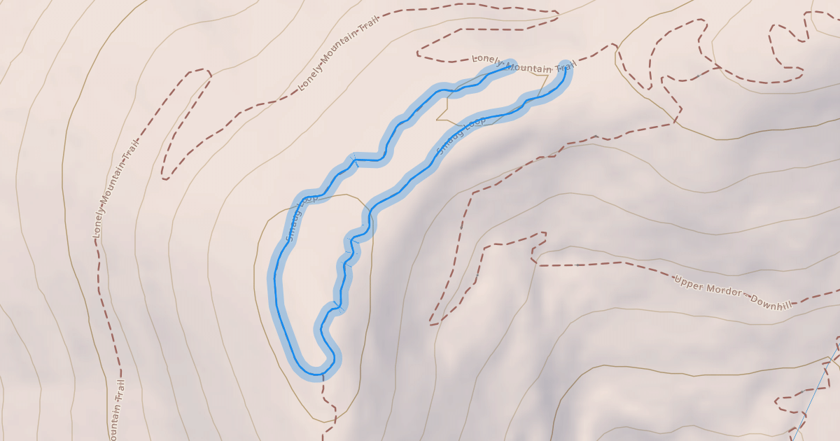 Map preview of Smaug Loop