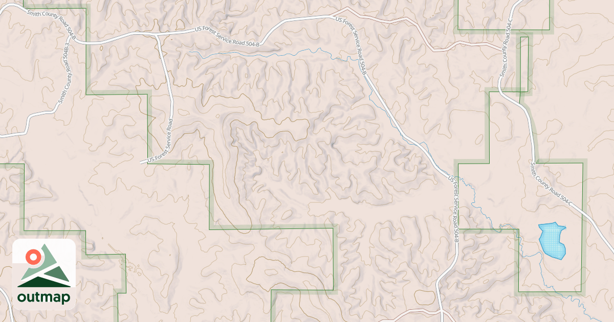 Map of USFS Motor Vehicle Use Map Roads {4A92959B-10CF-4EA8-A7D5-7431B16EFD2F}
