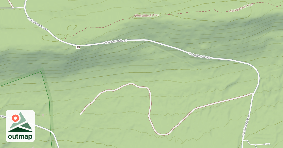 Map of Bald Eagle State Forest Snowmobile Trails