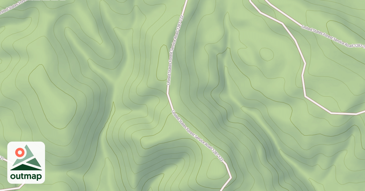 Map of USFS National Forest System Roads {F139C127-7D6B-4358-829B-8C4341789278}