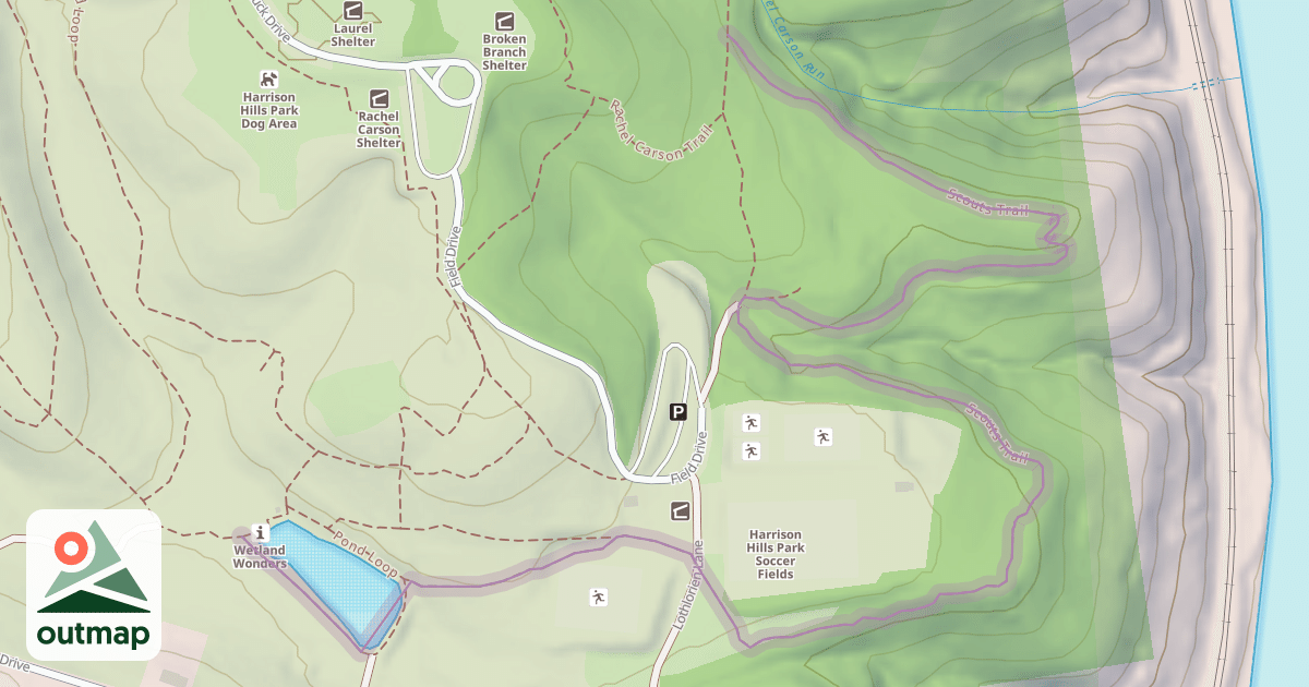 Map of Scouts Trail