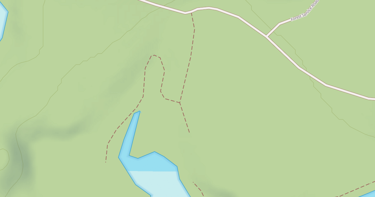 Map preview of CANYON BAY DISPERSED EAST