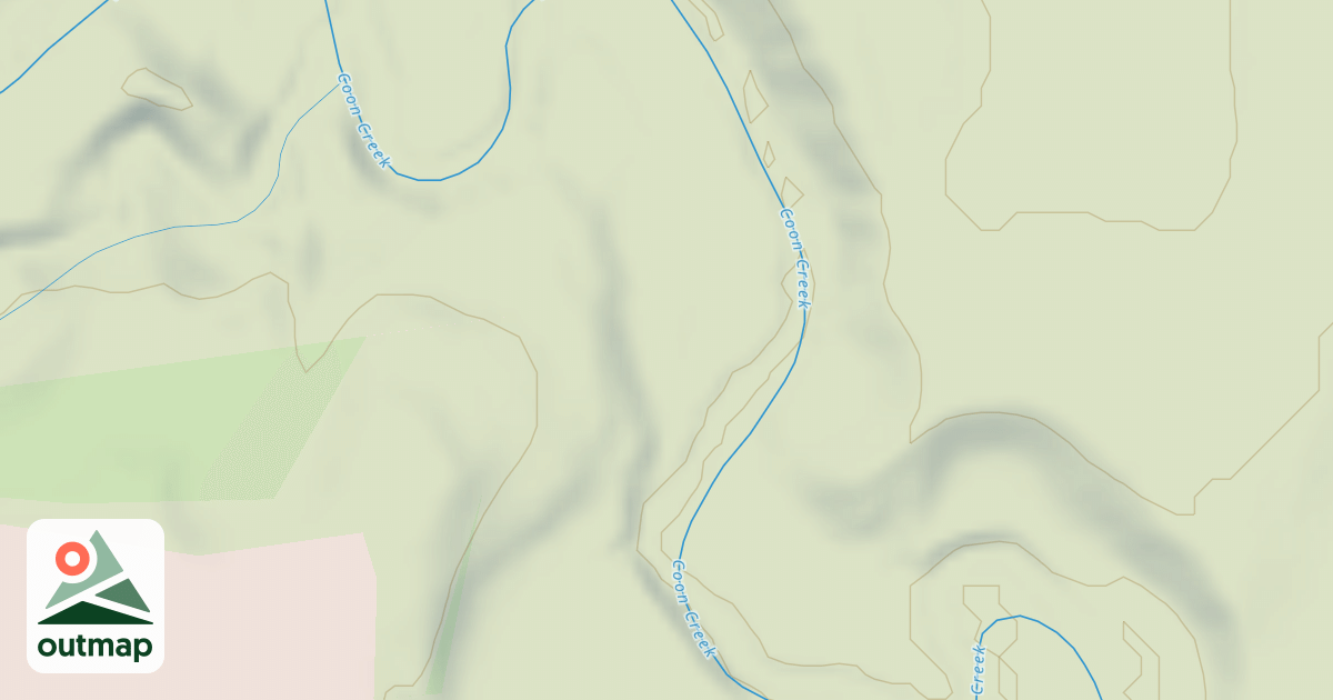 Map of Shady Oaks Native Prairie Adventure Trails