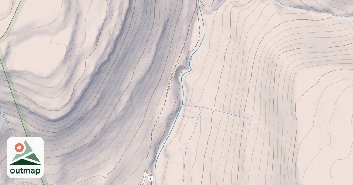 Map of Ricketts Glen State Park Trails
