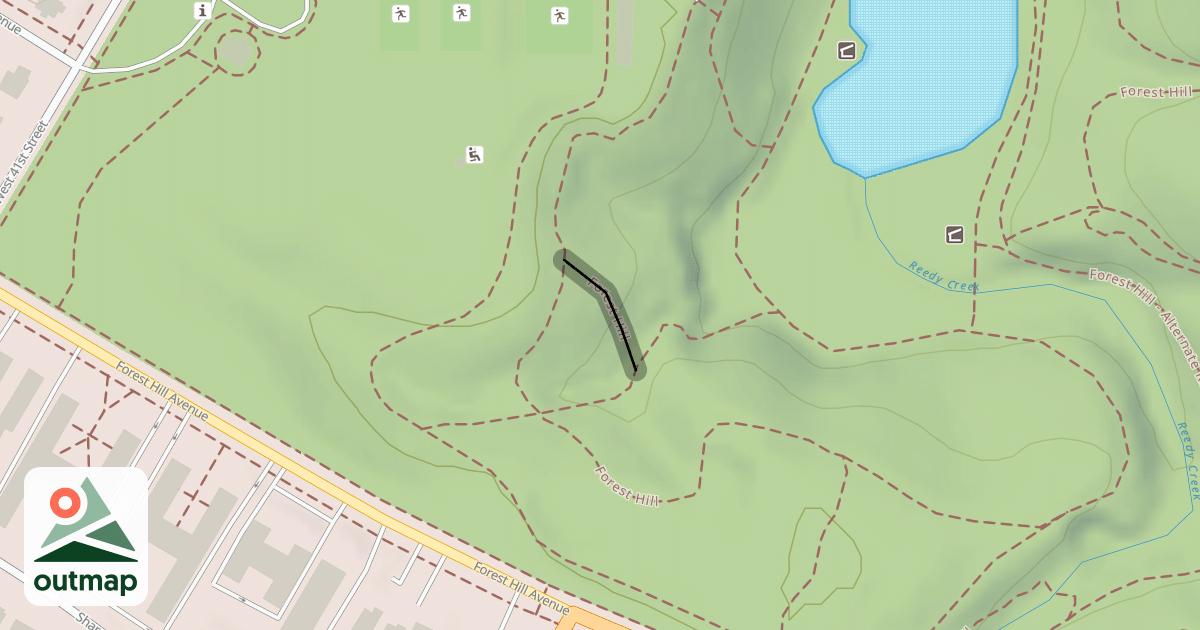 Map of Forest Hill