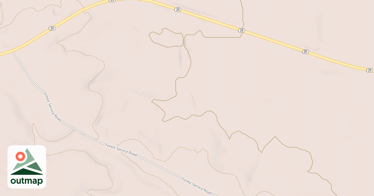 Map of USFS National Forest System Roads {39E8B8B0-1CDB-432B-8A2E-9DC55B0FCF74}