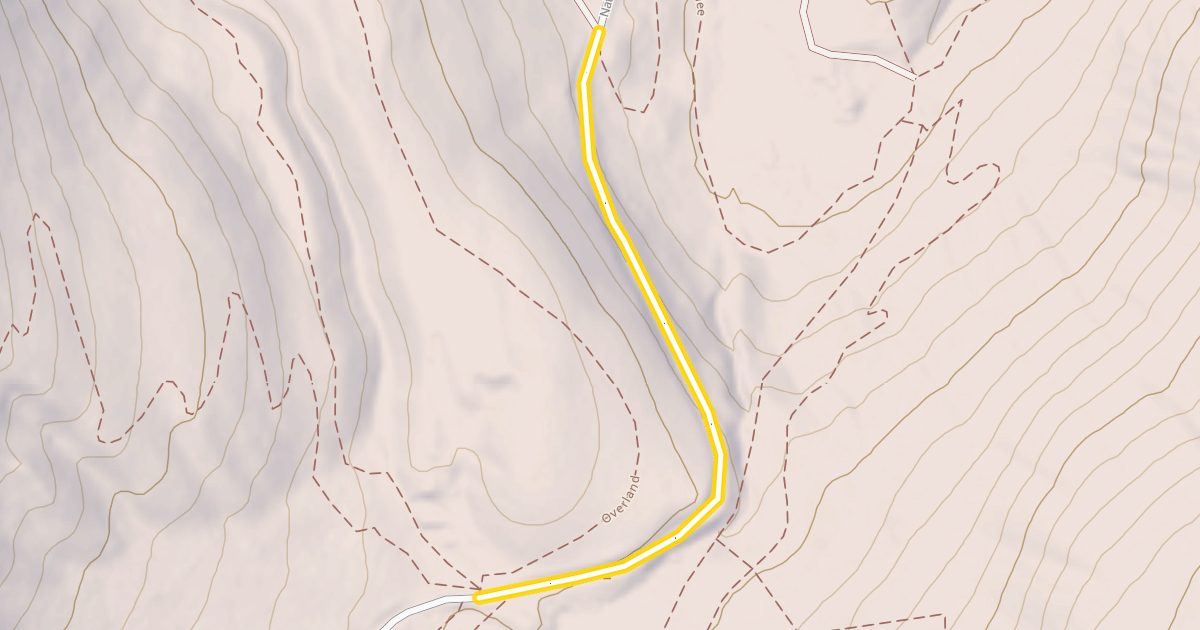 Map preview of National Forest Development Road 4410