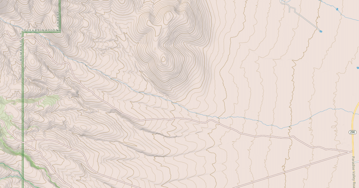Map preview of MOREY CREEK