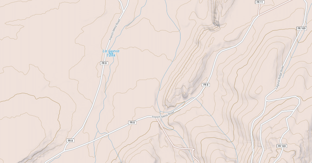 Map preview of GALLEGOS SPRING