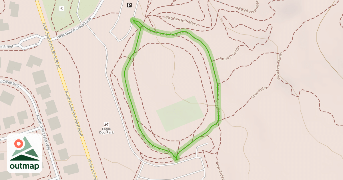 Map of Velodrome Connector