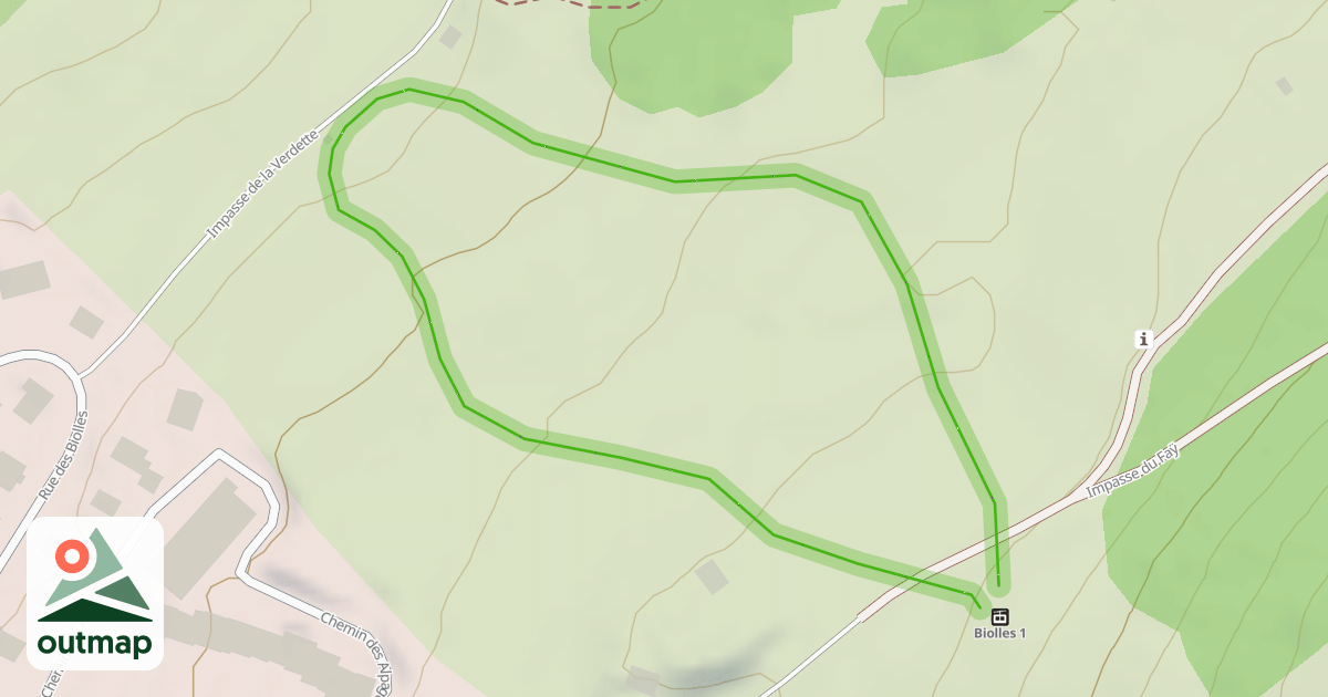 Map of Biolles