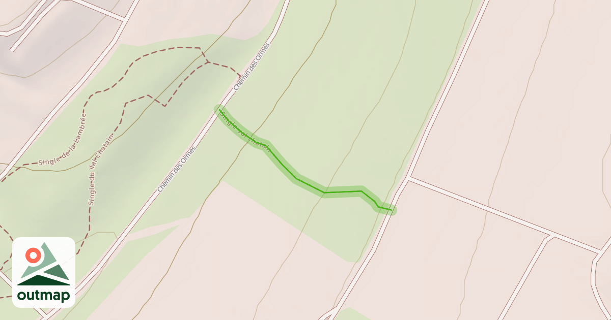 Map of Single val chatain