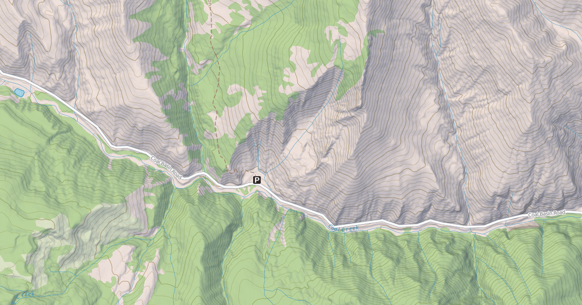Map preview of COAL BASIN