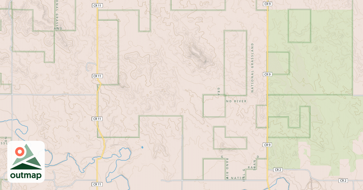 Map of (FDR) WHITE BUTTE
