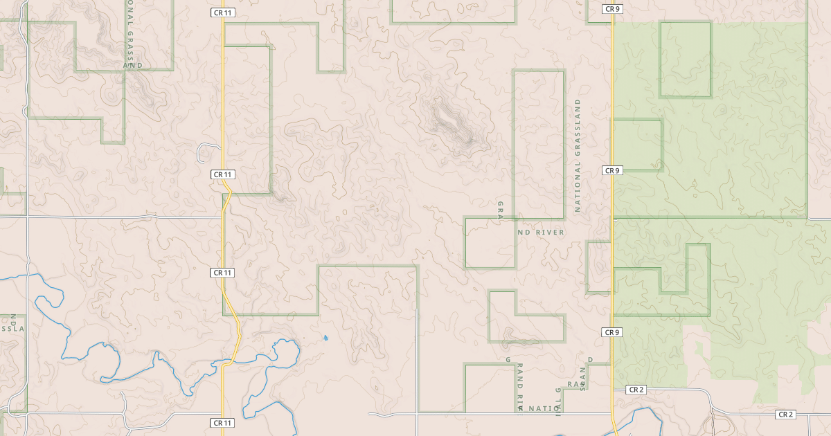Map preview of (FDR) WHITE BUTTE