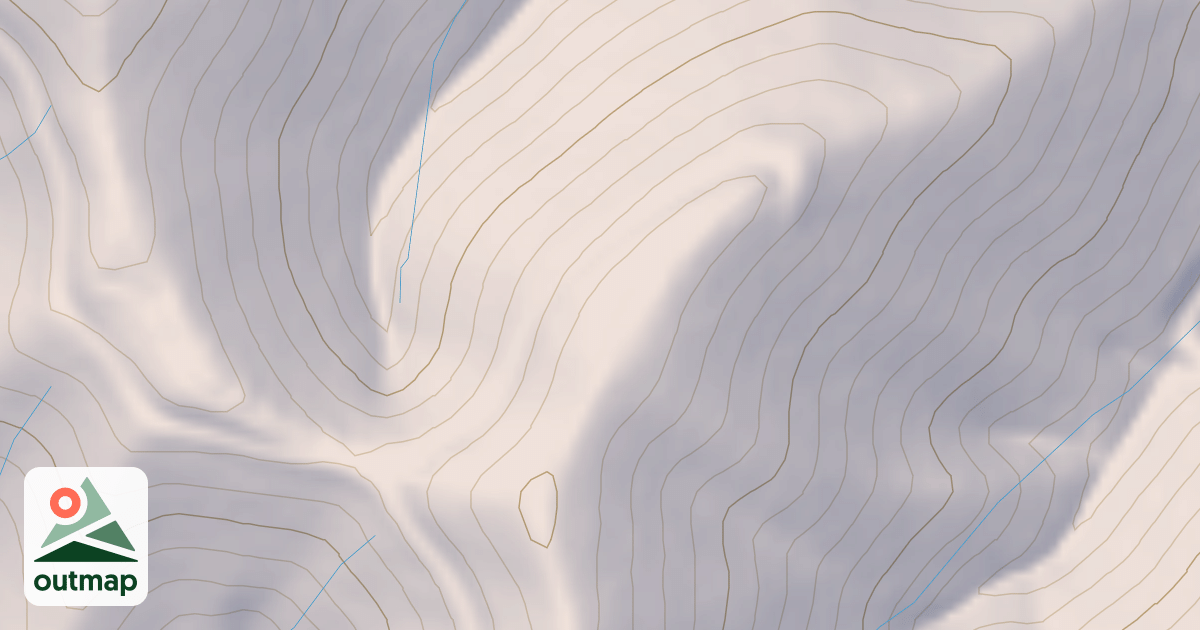 Map of CURL RIDGE