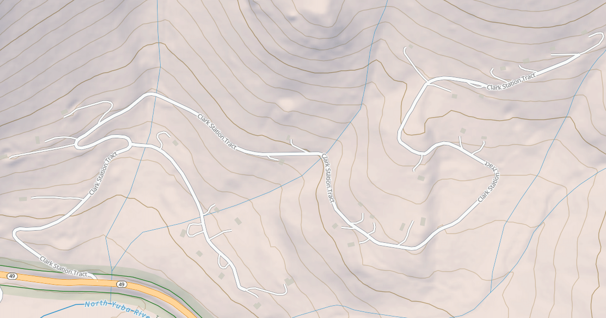 Map preview of CLARK STATION TRACT