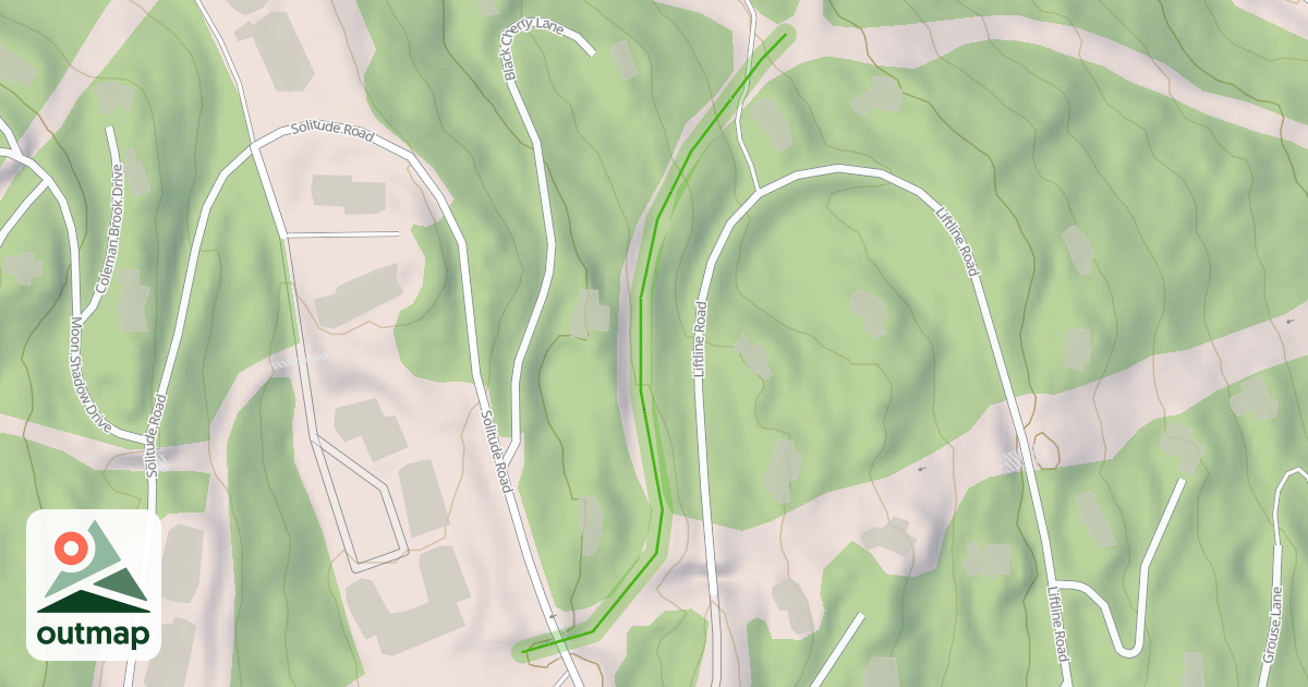 Map of Jack-a-lope