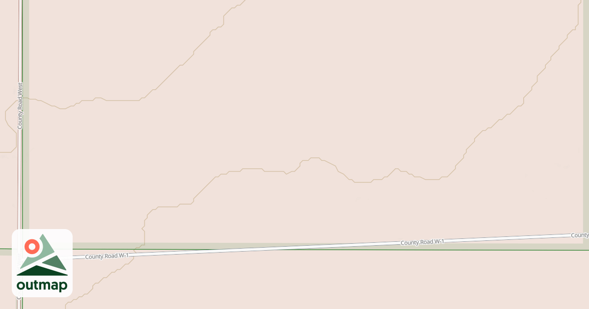 Map of COCHRAN DRY LAKE ROAD
