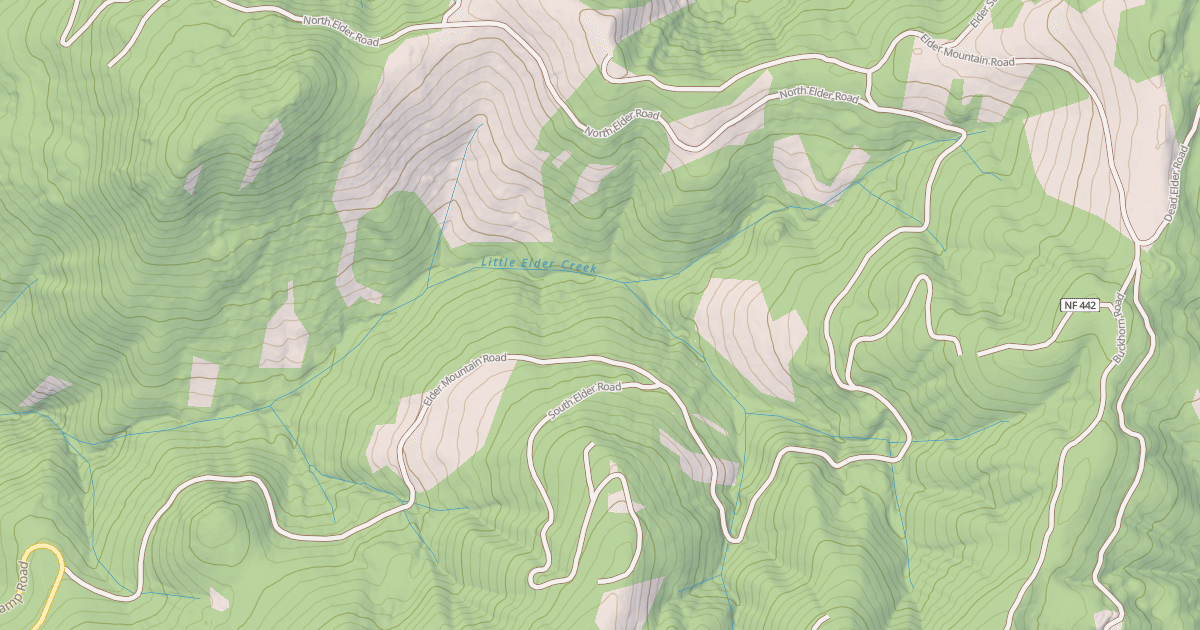 Map preview of ELDER MTN
