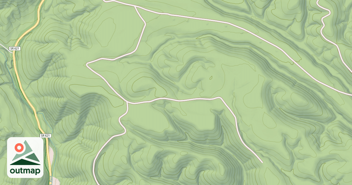 Map of LAKE GEORGE