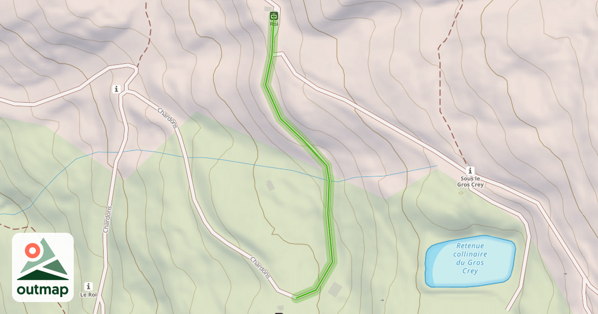 Map of Chardons