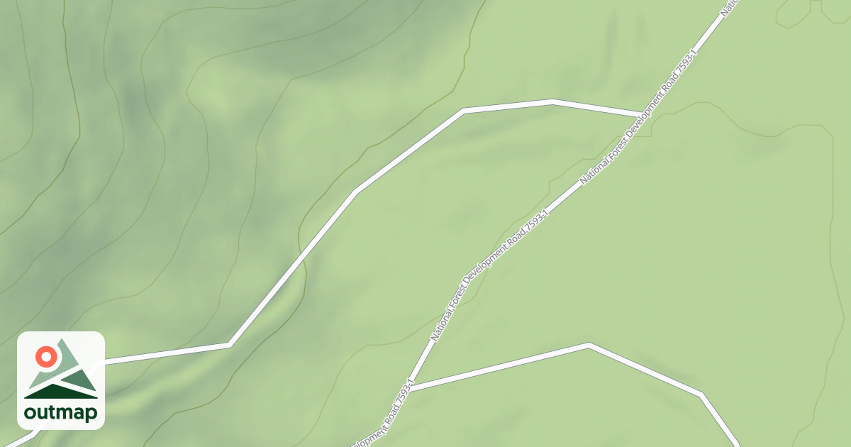 Map of BORDER PEAK