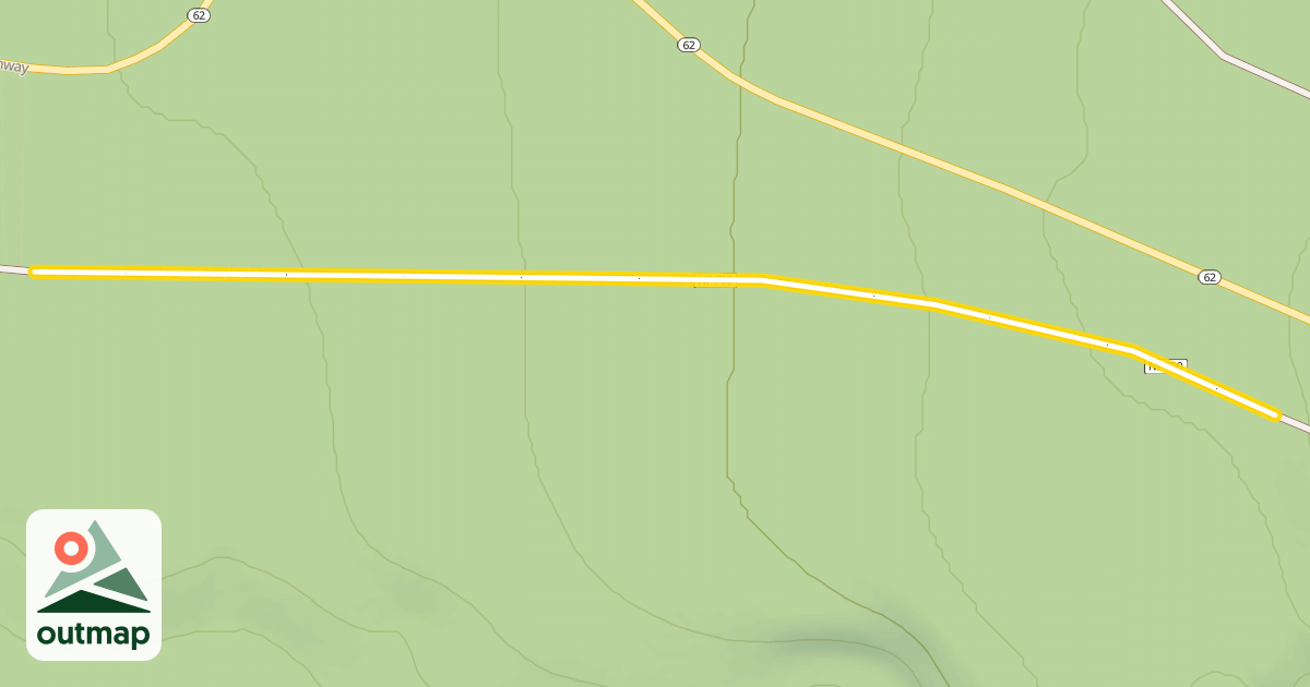 Map of Forest Road 700