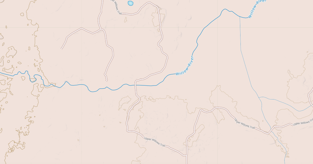 Map preview of Washington/Ramsey Trail