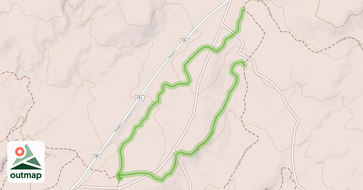 Map of High Life Loop