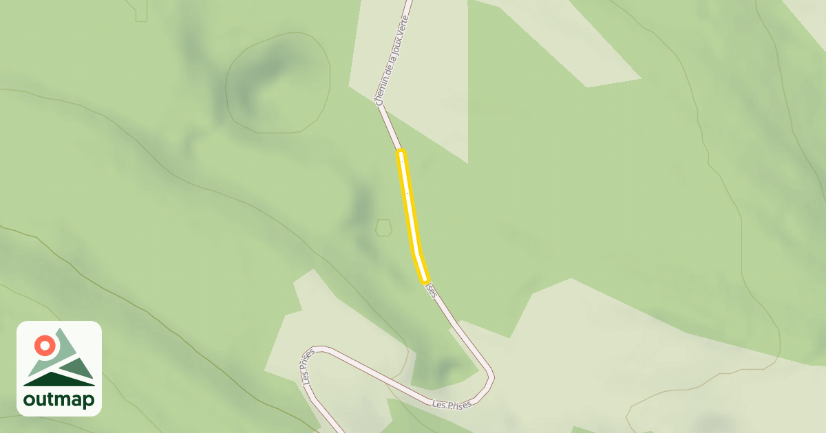 Map of Les Prises