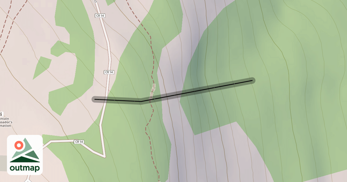Map of Ollie's Yot