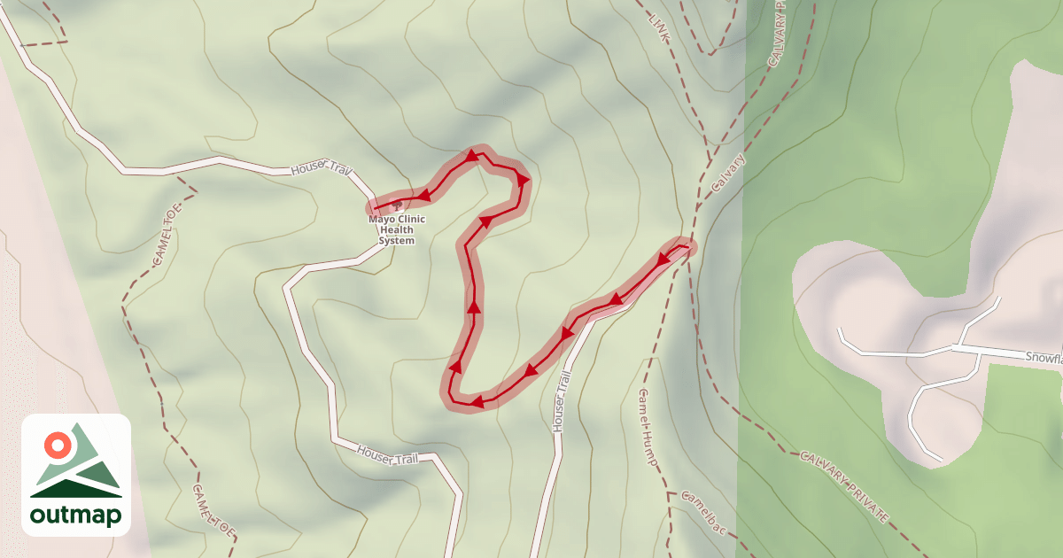 Map of D.H.O.