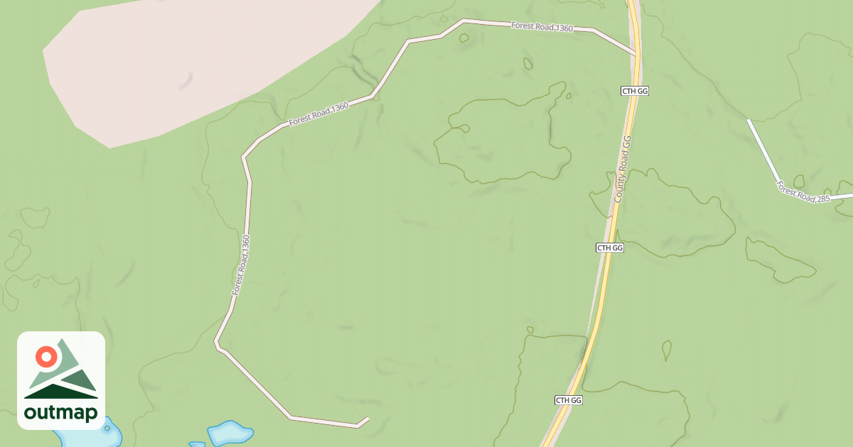 Map of FR 1360