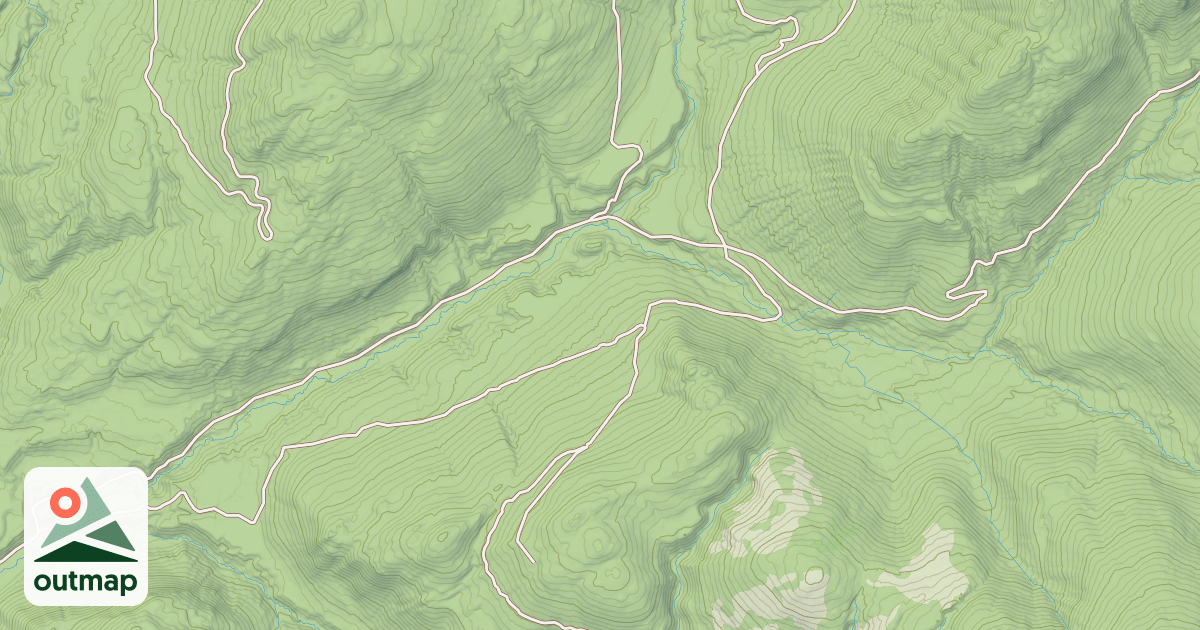 Map of SLATE CREEK