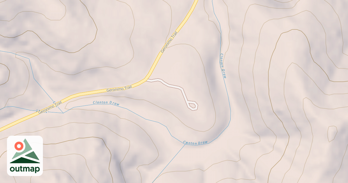 Map of USFS Motor Vehicle Use Map Roads {14A2EF3D-AEF7-41F7-8C62-20031110D4C2}