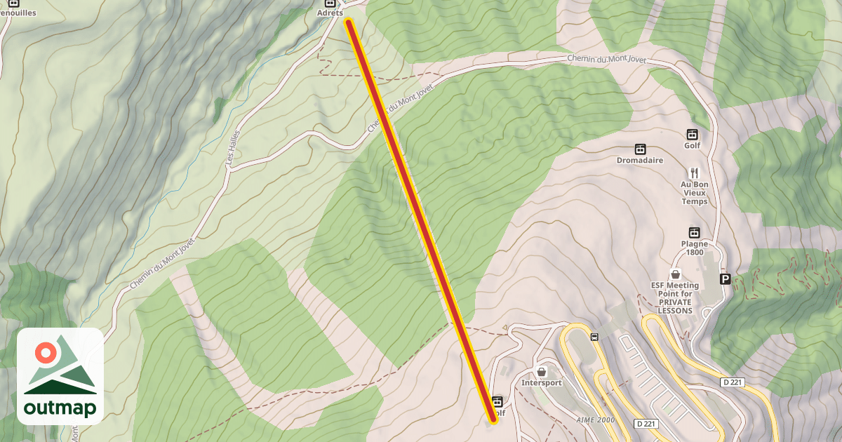Map of Envers