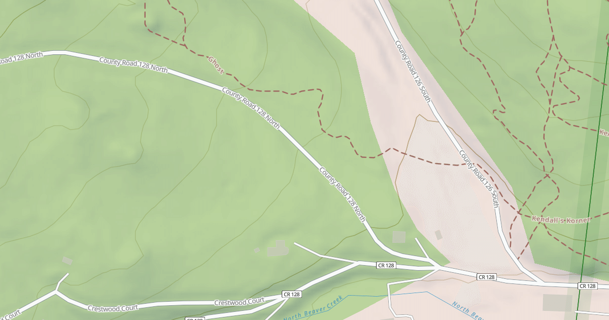 Map preview of BOULDER COUNTY 128N