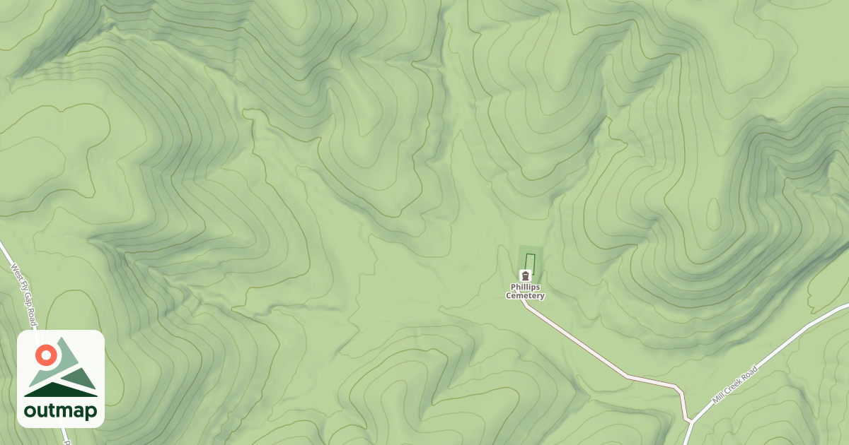 Map of MARLUM HOLLOW