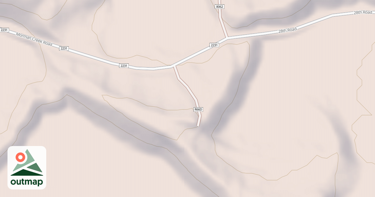 Map of 2231 SPUR R66D