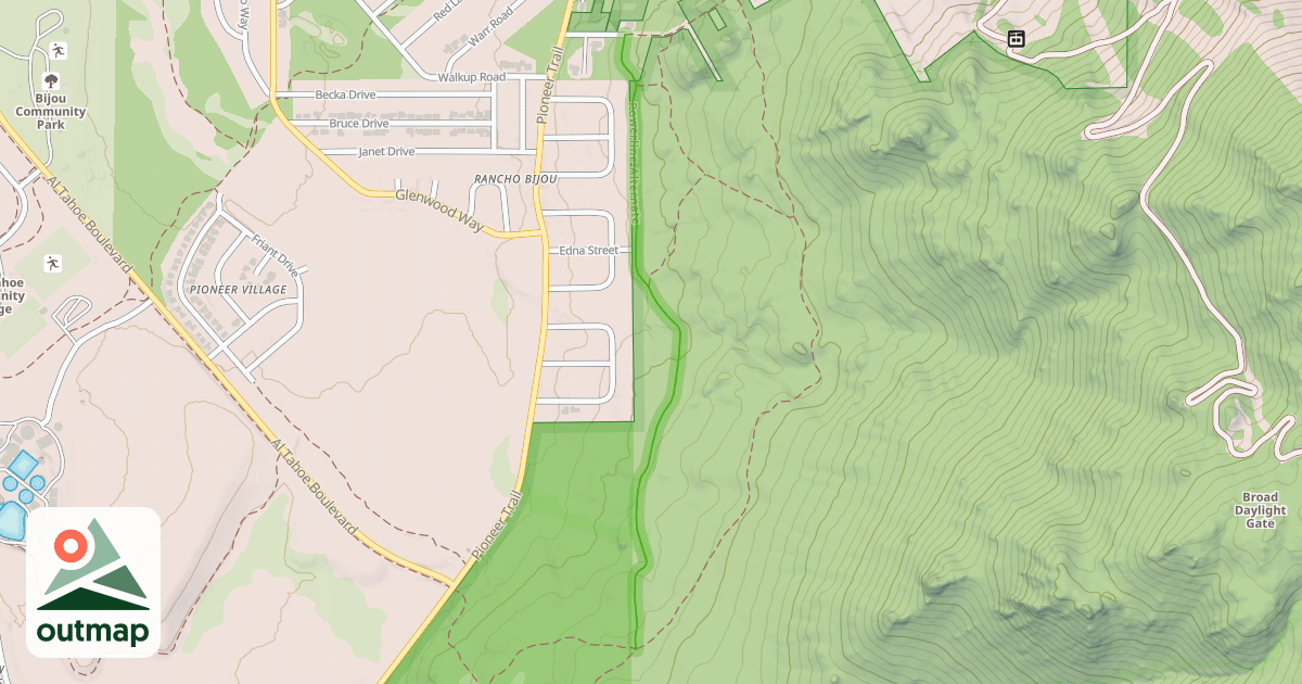 Map of Powerline Alternate