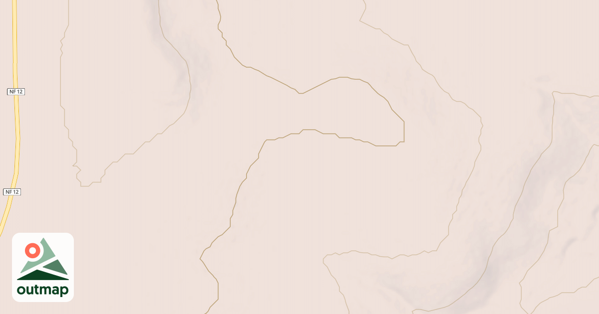 Map of USFS National Forest System Roads {6AF6E0D7-6894-433F-A591-BD062591819C}