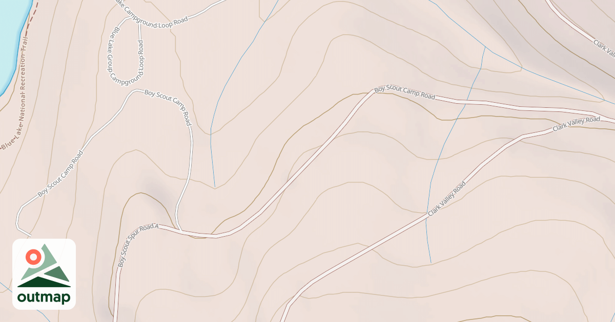 Map of BOY SCOUT CAMP