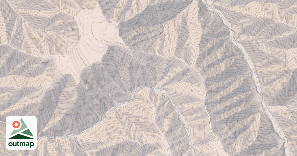 Map of Huckleberry Mountain Trail