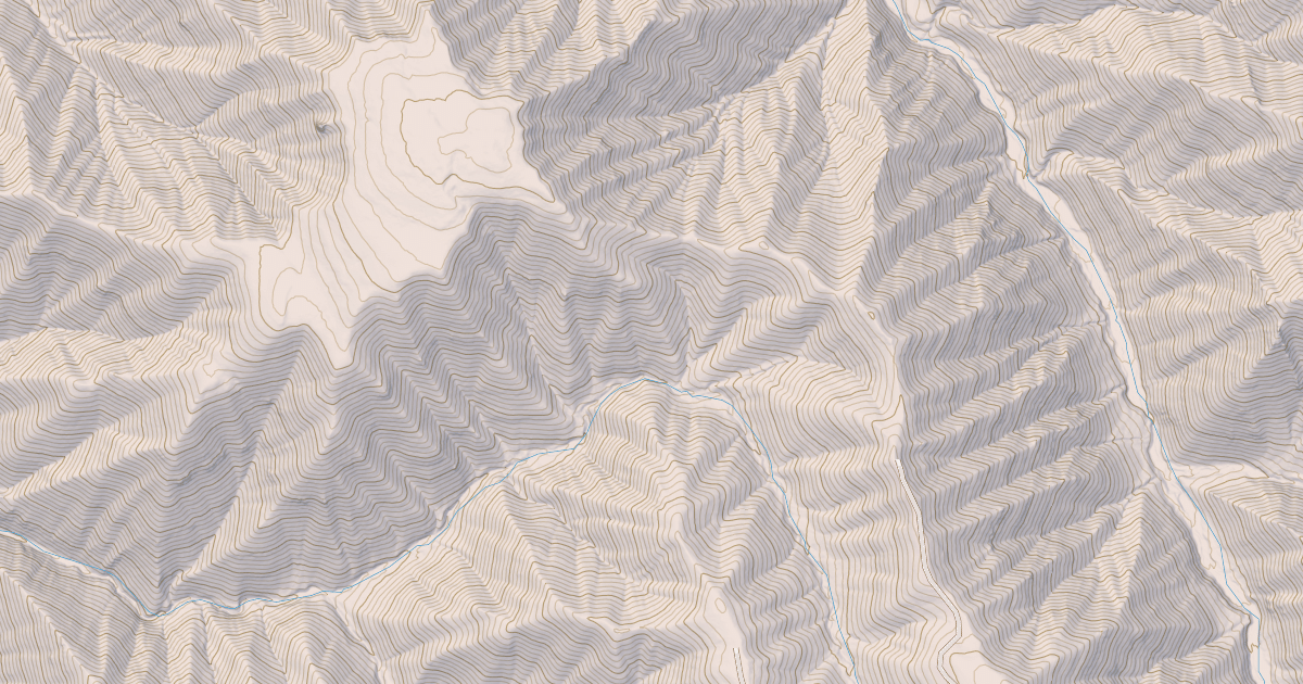 Map preview of Huckleberry Mountain Trail