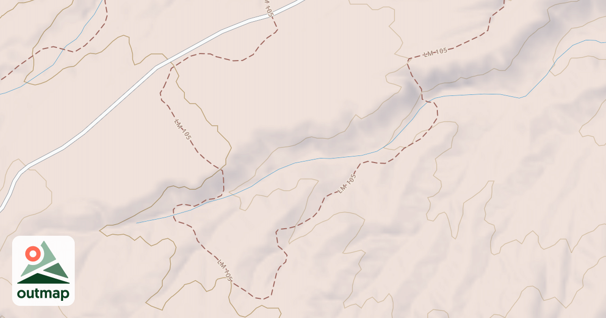 Map of 105