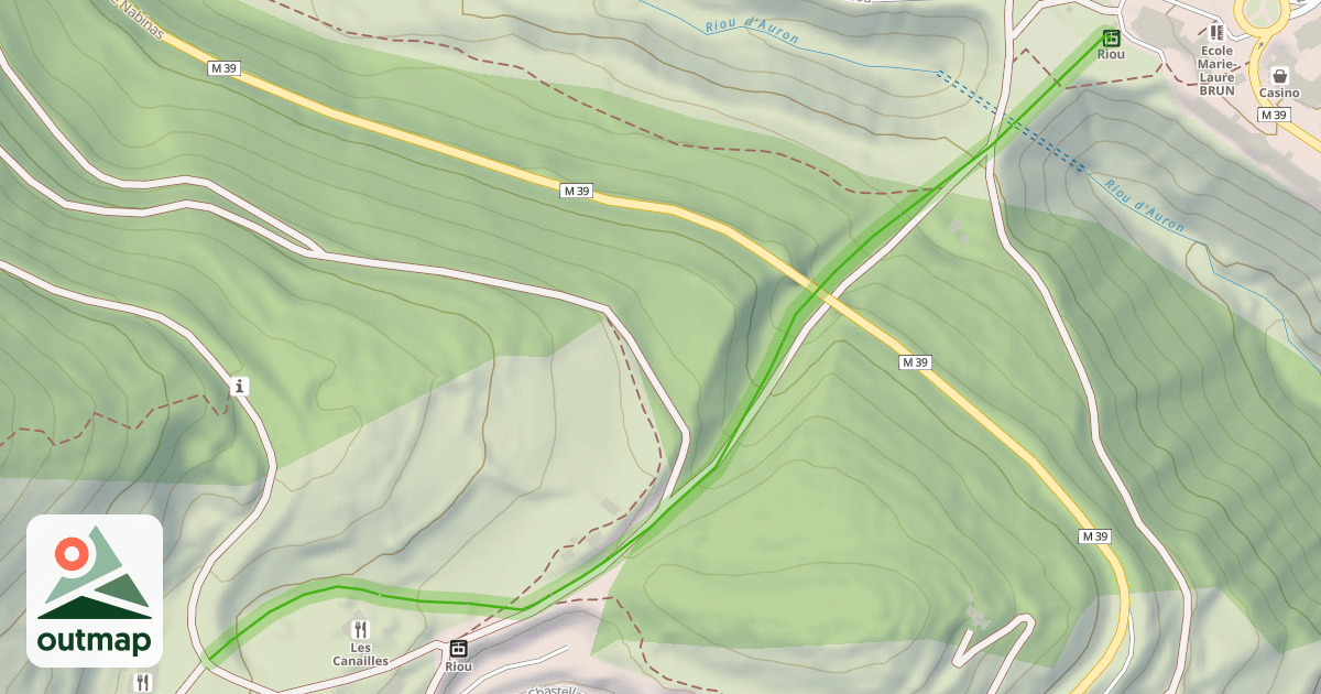Map of Riou