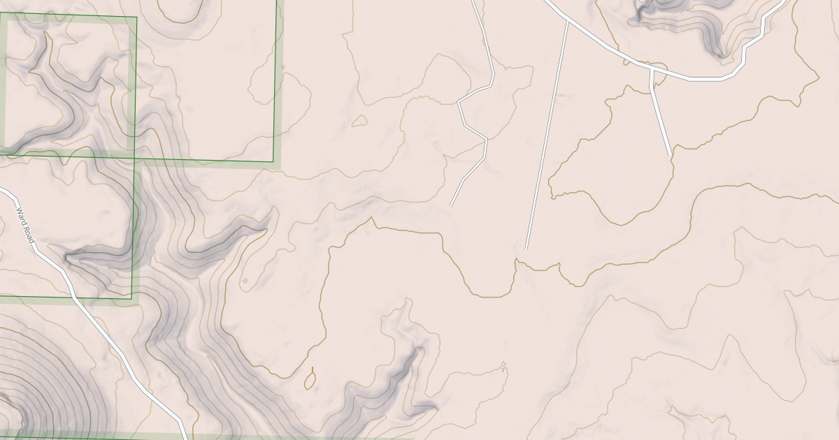 Map preview of WARD BRANCH